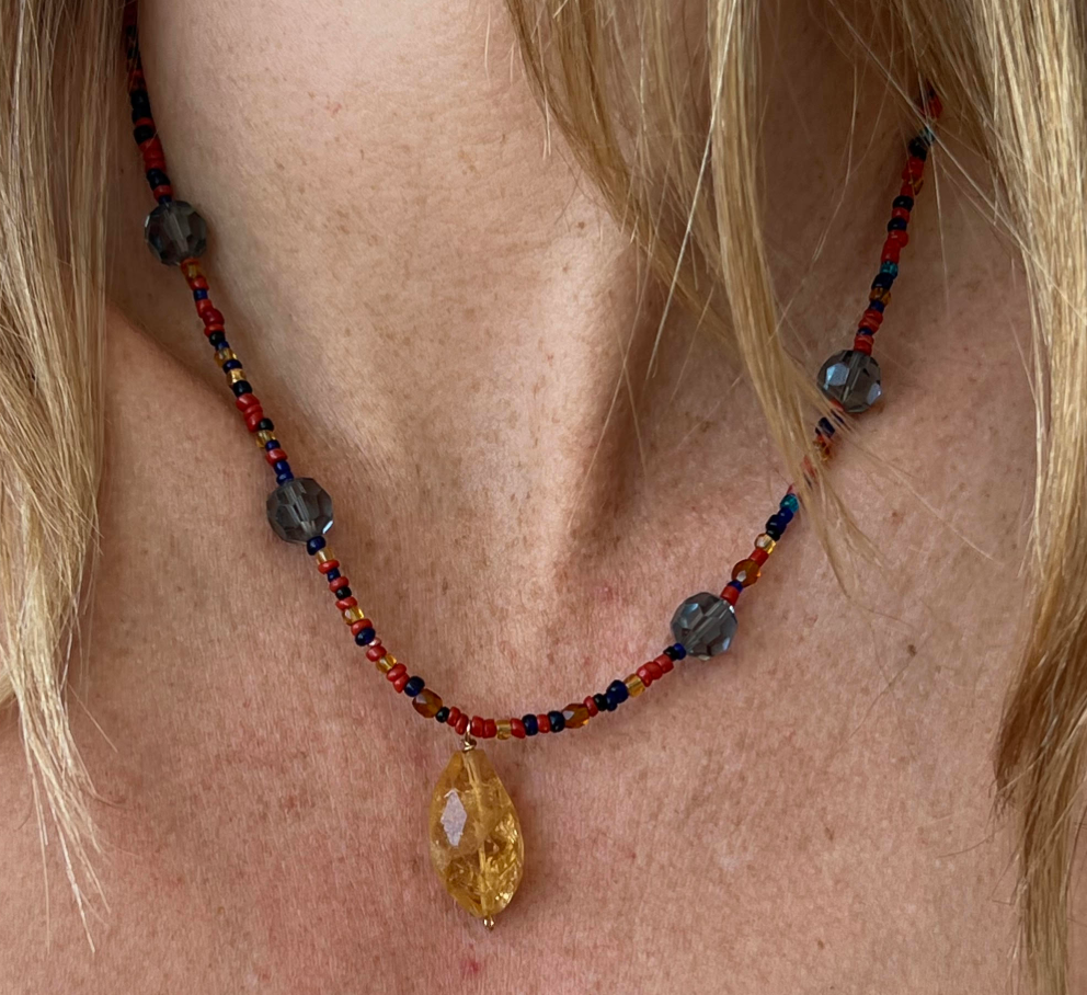 Girl with the Amber Drop