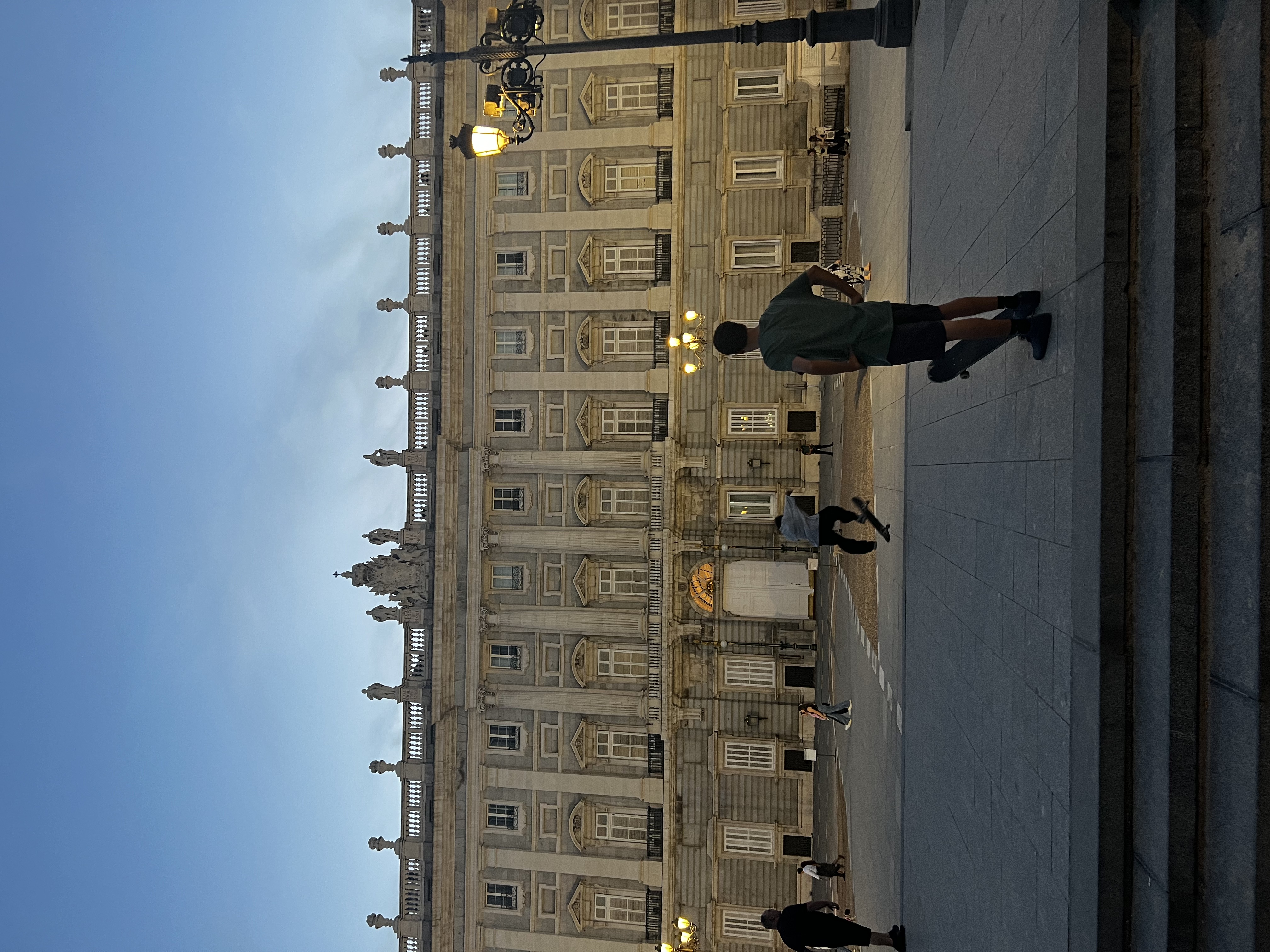 Royal Palace at Dusk