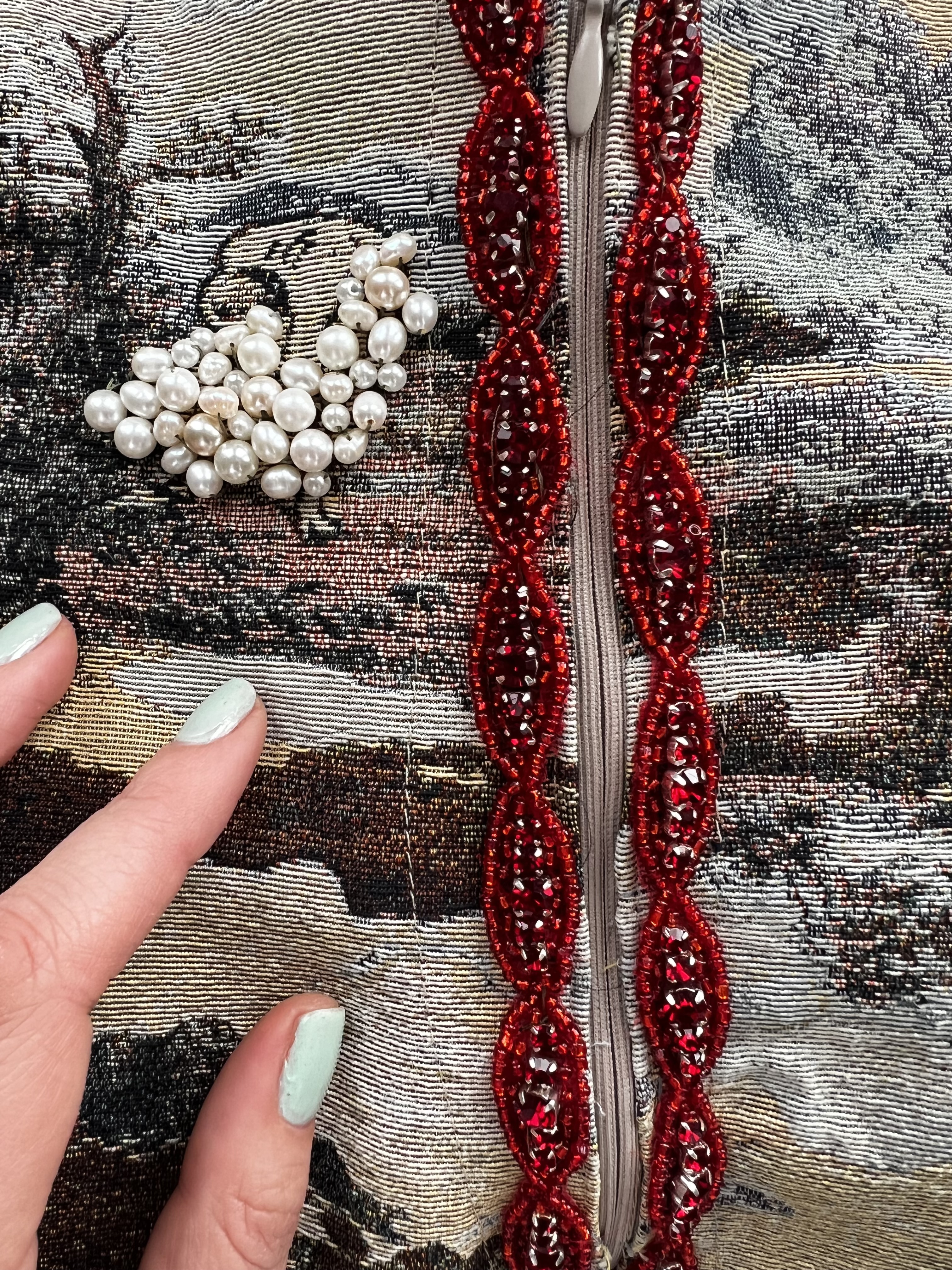 Red Gem Zipper